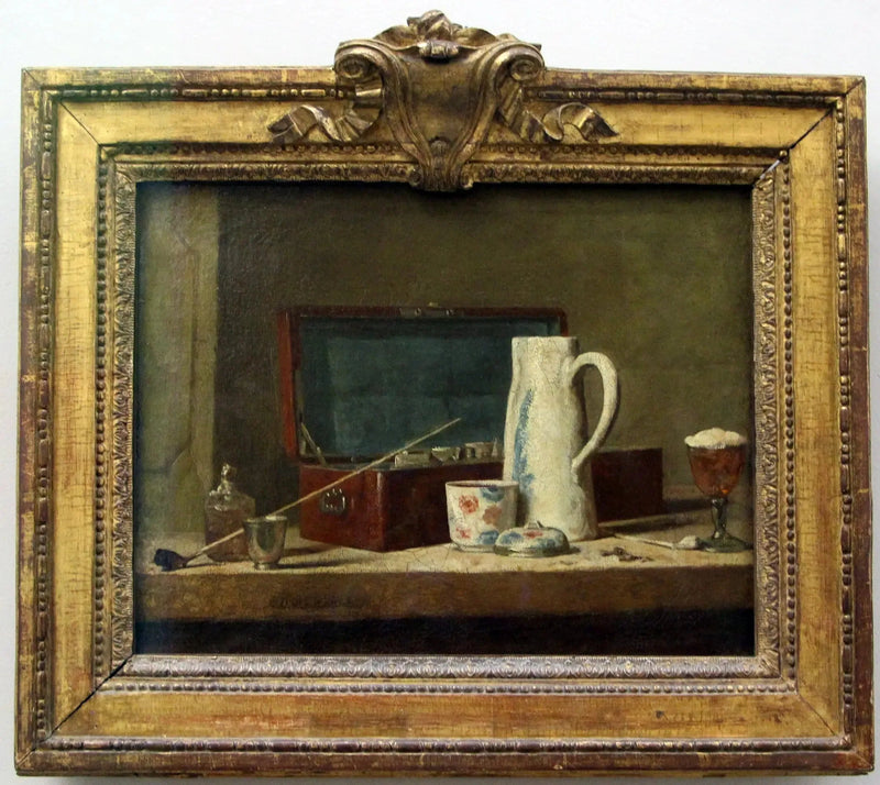 Pfeifen und Trinkgefäß - Jean Siméon Chardin