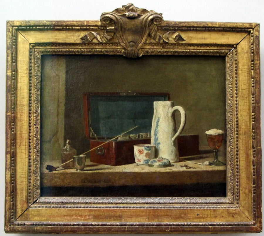 Pfeifen und Trinkgefäß - Jean Siméon Chardin