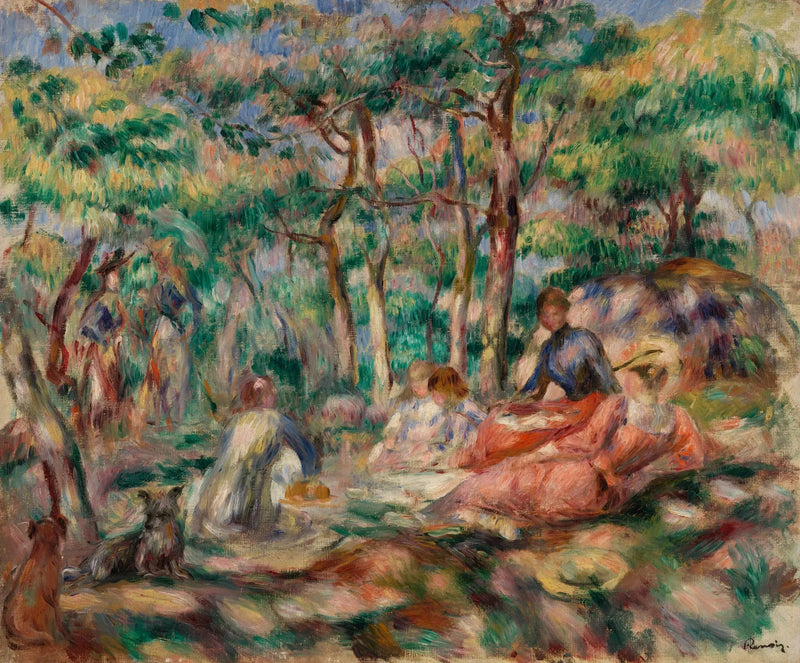 Picknick (Das Frühstück im Freien) - Pierre-Auguste Renoir