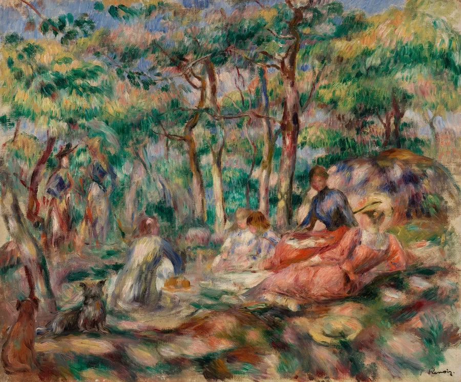 Picknick (Das Frühstück im Freien) - Pierre-Auguste Renoir