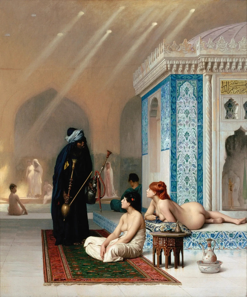 Schwimmbad in einem Harem - Jean-Léon Gérôme