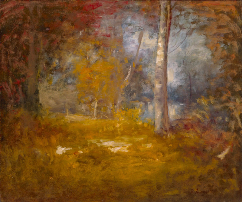 Woodland-Pool - George Inness