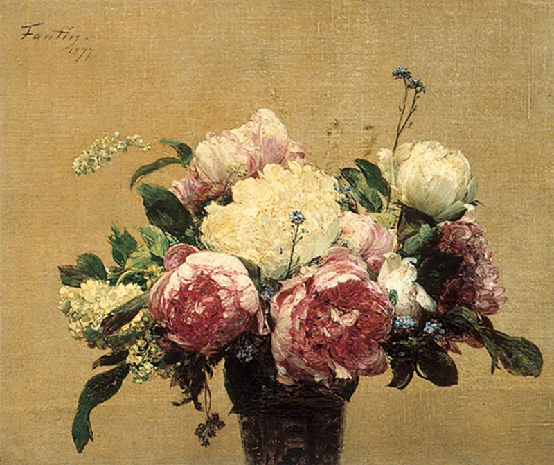 Pfingstrosen - Henri Fantin-Latour
