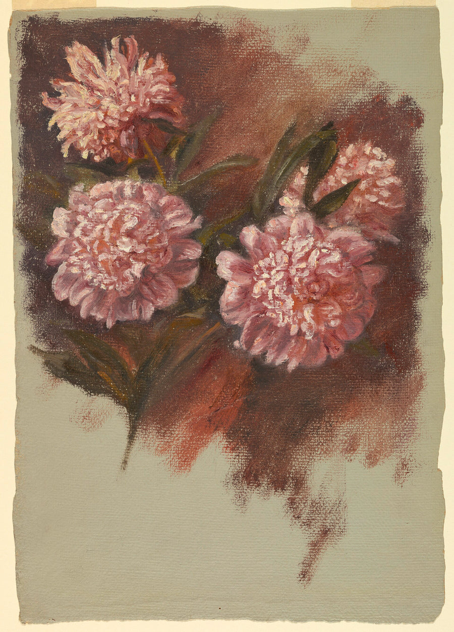 Pivoines rouges – Artiste chinois anonyme