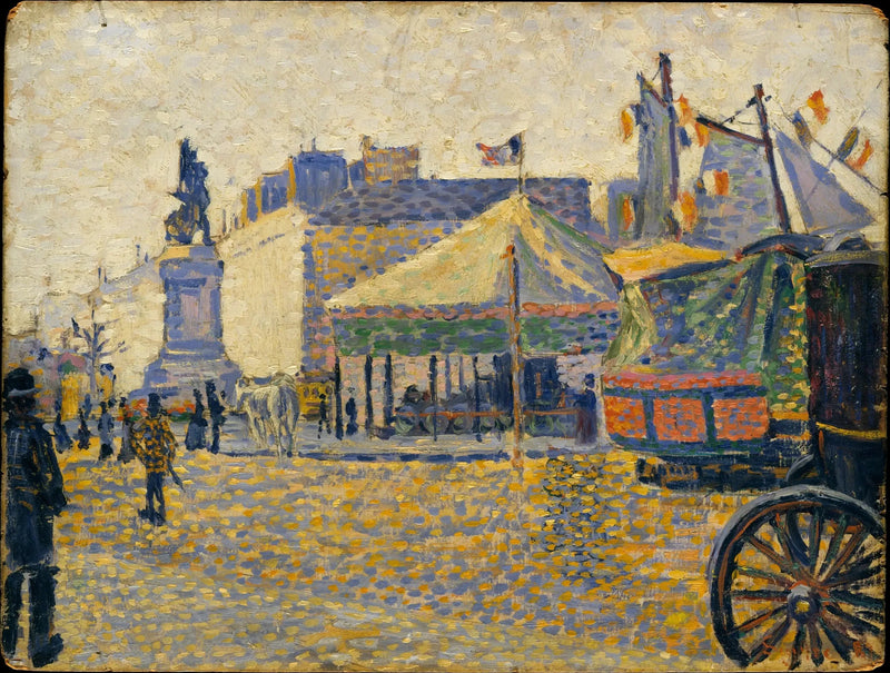Platz von Clichy - Paul Signac