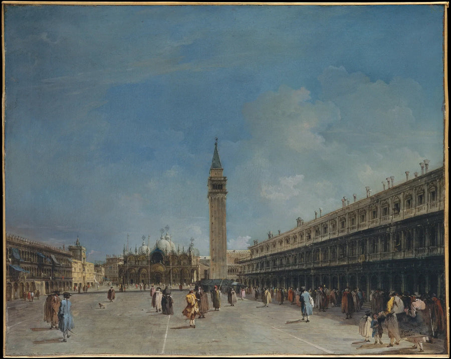 Platz Saint-Marc - Francesco Guardi