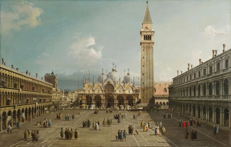 Place Saint-Marc, Venedig - Canaletto
