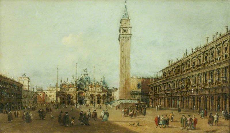 Platz Saint-Marc, Venedig - Francesco Guardi