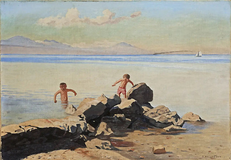 Bellerive Strand in Ouchy - Félix Vallotton