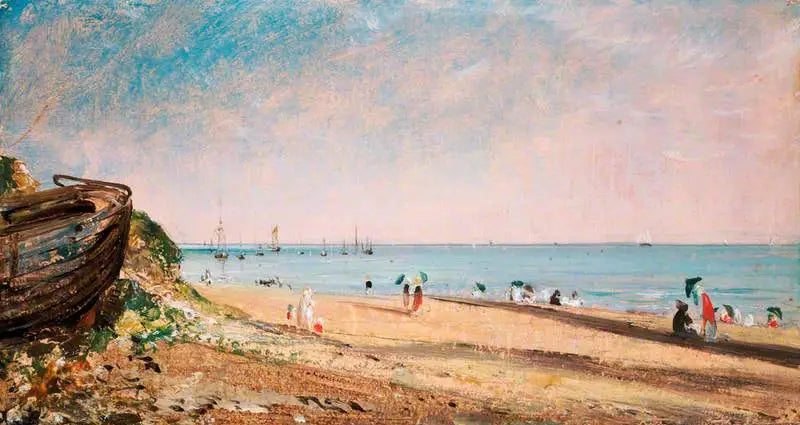Plage de Brighton - John Constable image 1 tableau peint à l’huile sur toile
