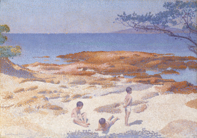 Cabasson-Strand (Baigne-Cul) - Henri-Edmond Cross