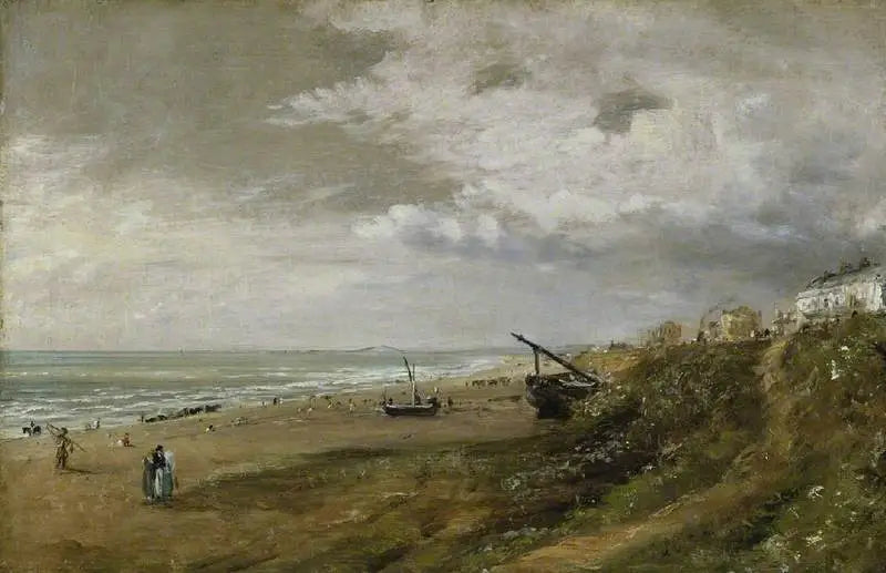 Plage de Hove - John Constable image 1 copie peinte à la main à l’huile