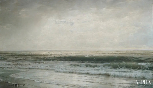 Plage du New Jersey - William Trost Richards - Reproductions de tableaux et peintures haut de gamme