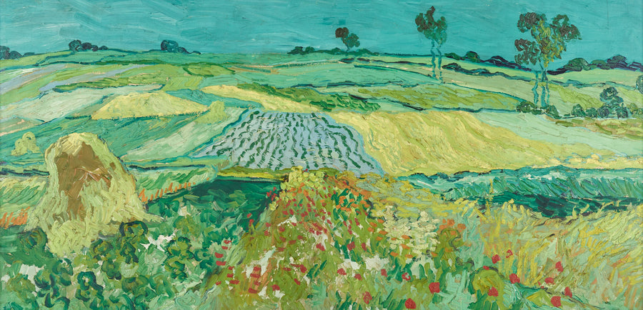 Die Ebene von Auvers - Vincent van Gogh
