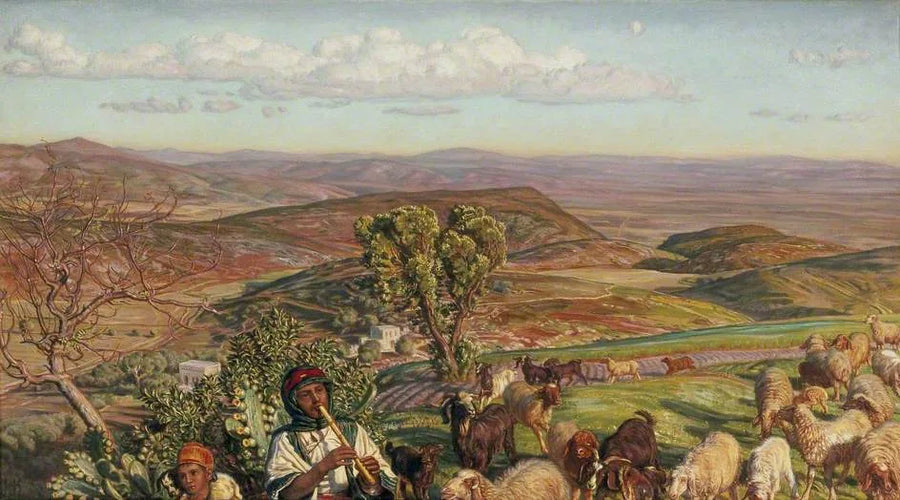 Ebene von Esdraelon Blick von den Höhen über Nazareth - William Holman Hunt