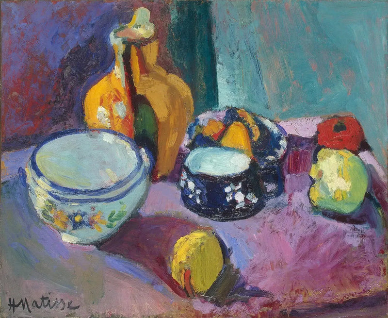Teller und Früchte - Henri Matisse