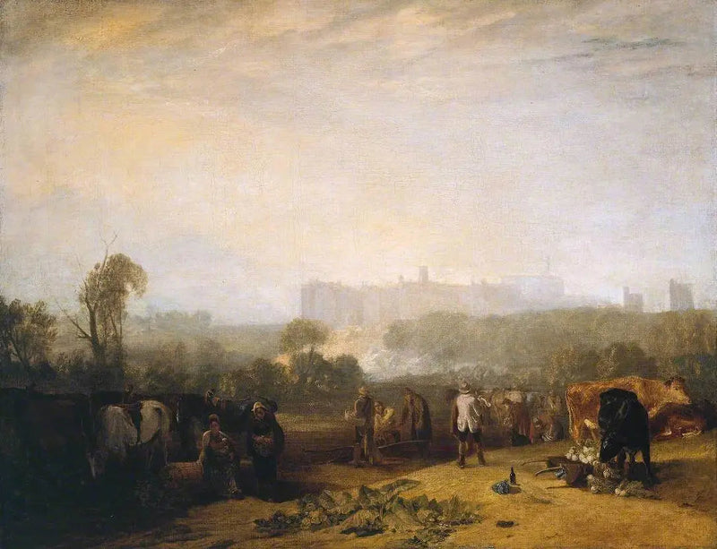 Rüben pflügen, nahe Slough (‘Windsor’) - J. M. W. Turner