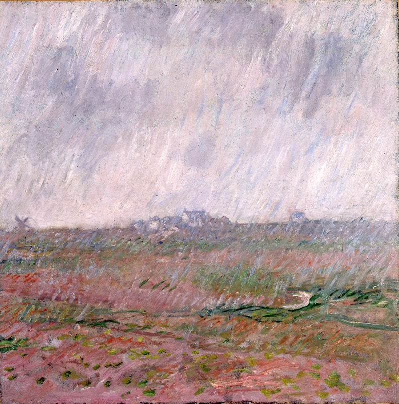 Regen in Belle-Irre W1120 - Claude Monet