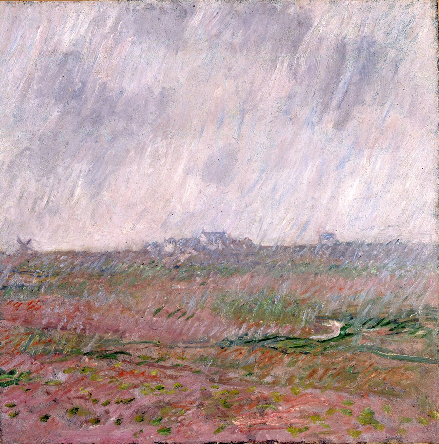 Regen auf Belle-Île - Claude Monet