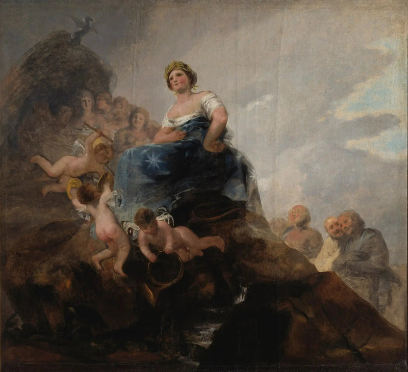 Poesie und Dichter - Francisco de Goya