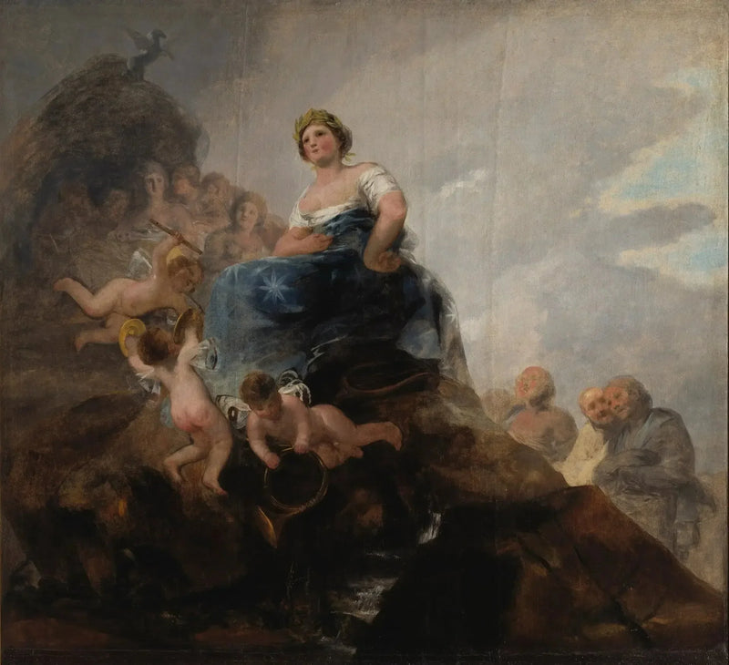 Poesie und Dichter - Francisco de Goya
