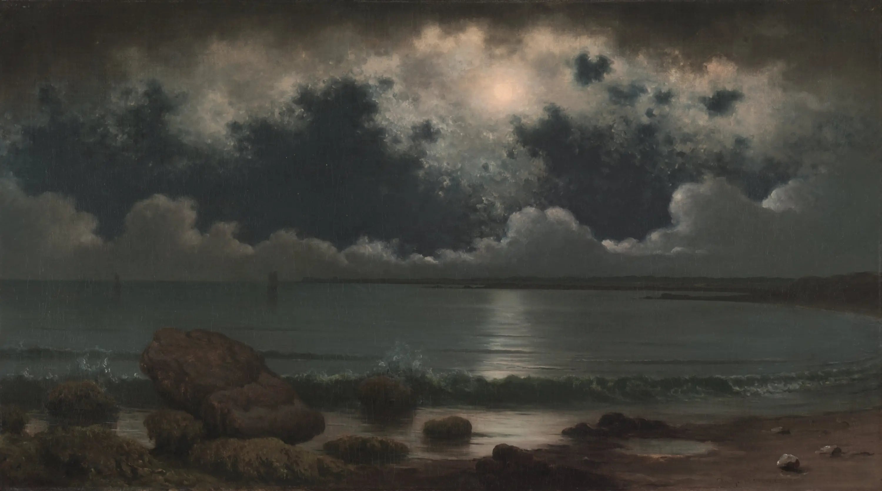 Point Judith Rhode Island - Martin Johnson Heade - Alpha Reproduction