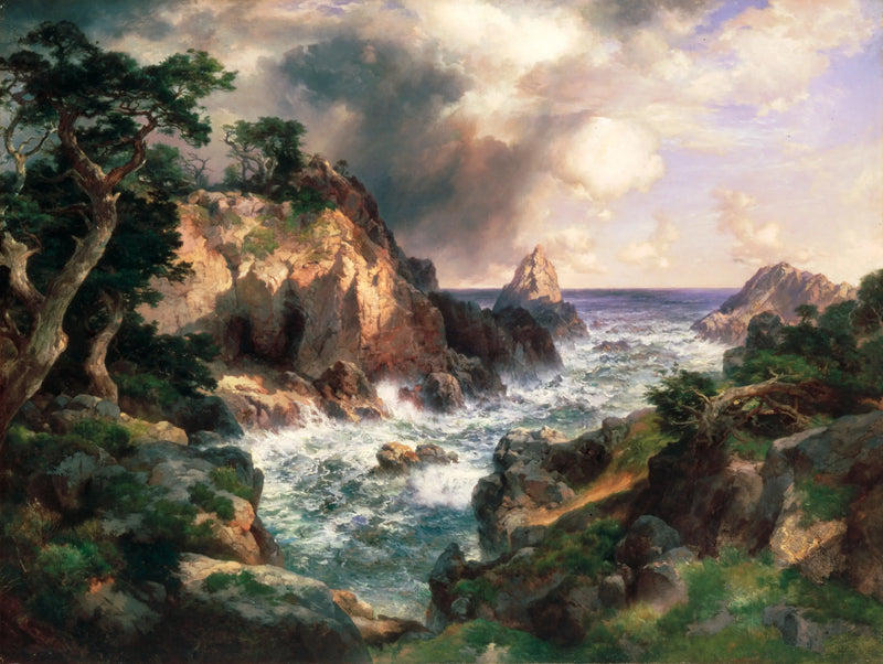 Point Lobos, Monterey, Kalifornien - Thomas Moran