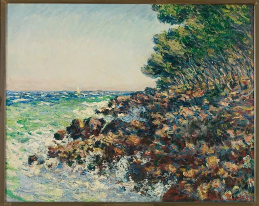 Die Spitze des Cap Martin - Claude Monet