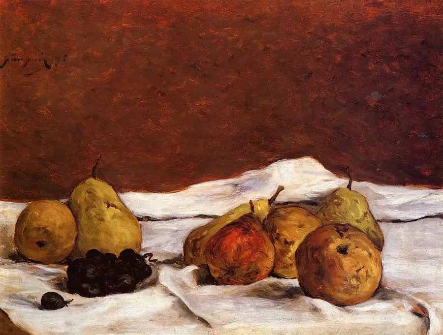 Birnen und Trauben - Paul Gauguin
