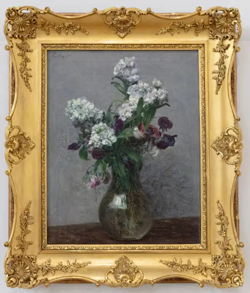 Pois de senteur - Henri Fantin-Latour - Alpha Reproduction