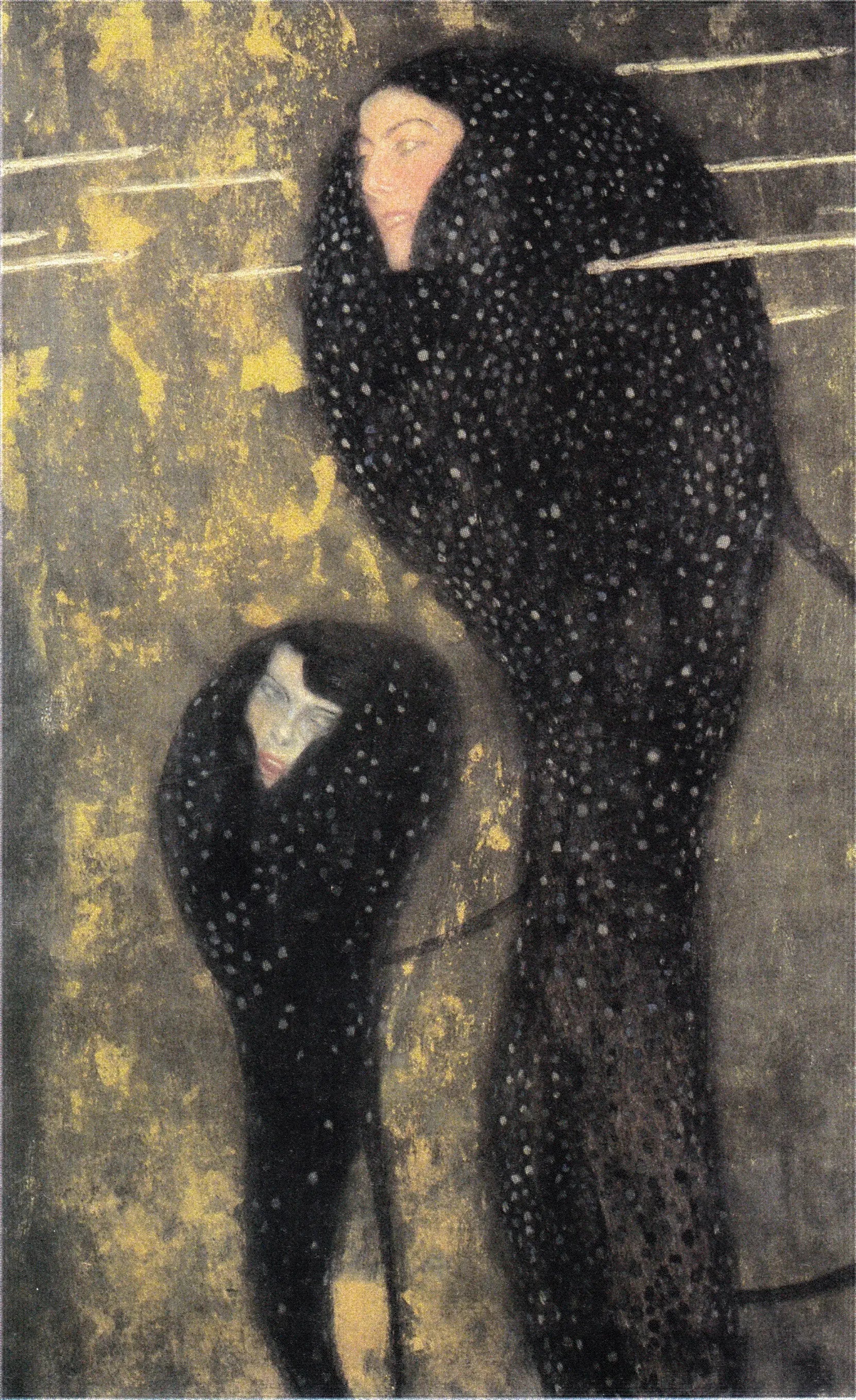 Poissons d'argent (Nixen, Sirènes) - Gustav Klimt image 1 tableau peint à l’huile sur toile