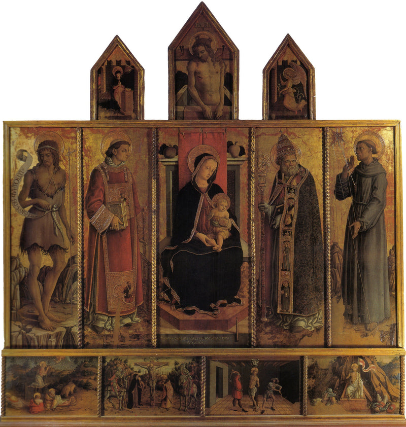 Polyptychon von Massa Fermana - Carlo Crivelli