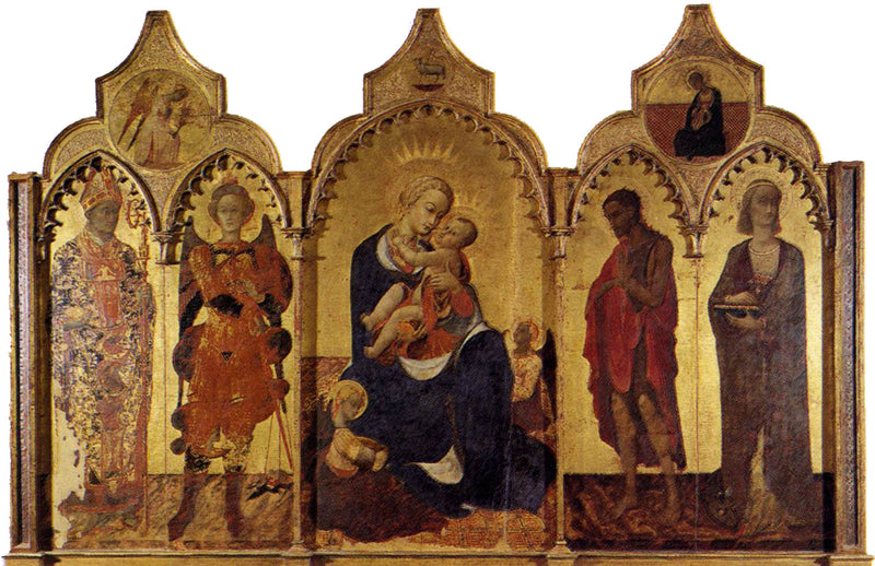 Polyptychon des San Domenico in Cortona - Stefano di Giovanni (Sassetta)