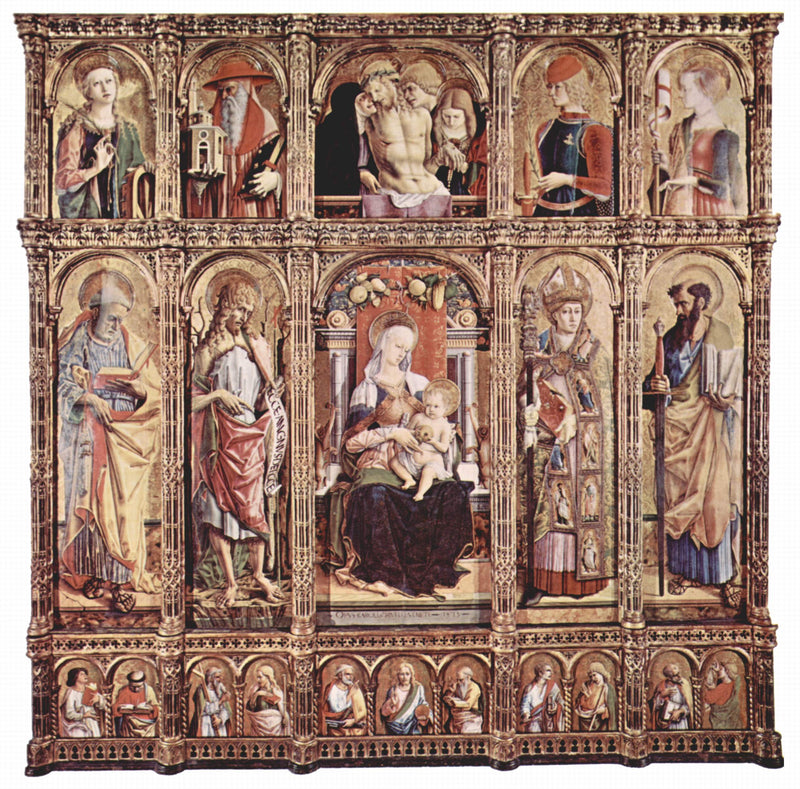 Polyptychon von Sant'Emidio - Carlo Crivelli