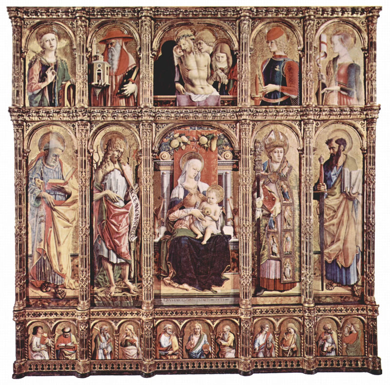 Polyptychon von Sant'Emidio - Carlo Crivelli