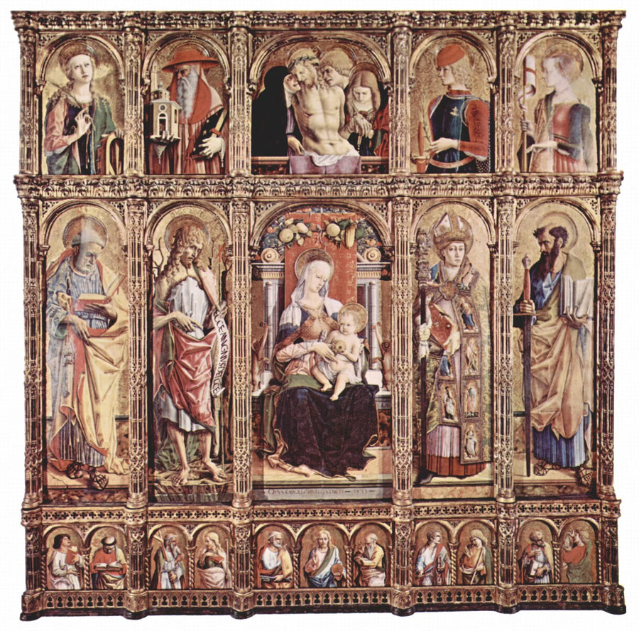 Polyptychon von Sant'Emidio - Carlo Crivelli