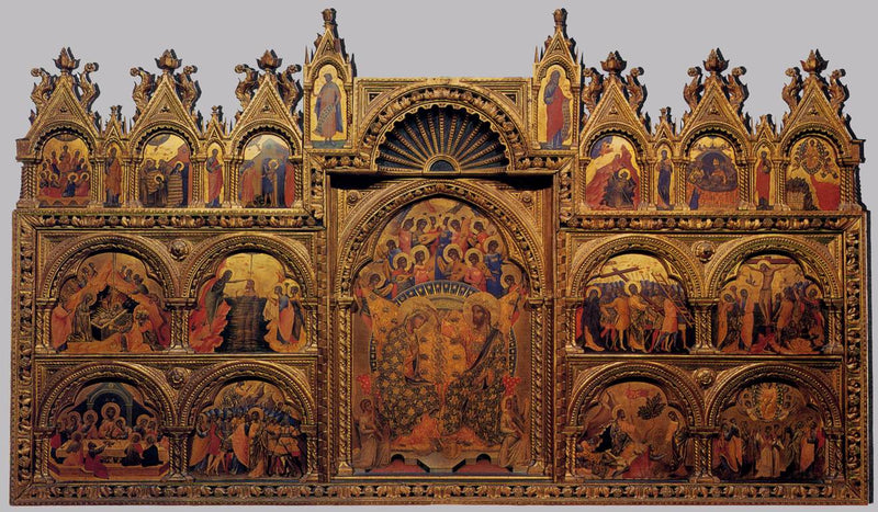 Polyptychon von Santa Chiara - Paolo Veneziano