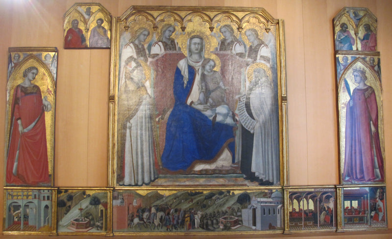 Polyptychon der Karmeliten - Pietro Lorenzetti