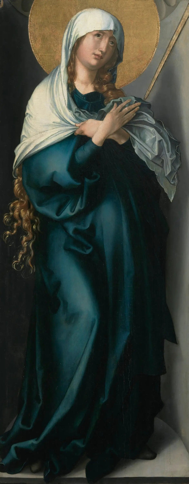 Polyptychon der Sieben Schmerzen: Betrübte Mutter - Albrecht Dürer