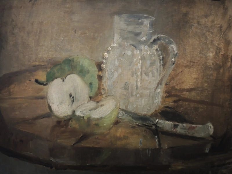Geschnittene Apfel und Krug - Berthe Morisot