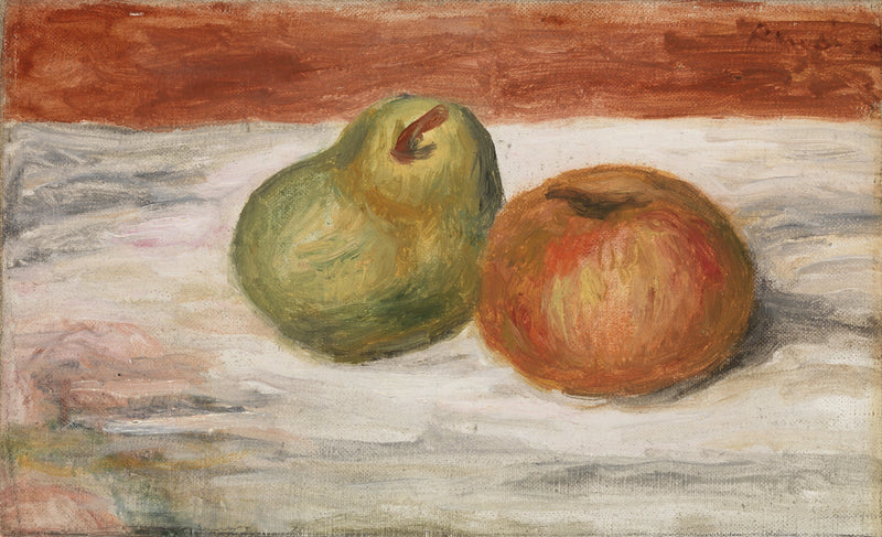 Apfel und Birne (Apfel und Birne) - Pierre-Auguste Renoir