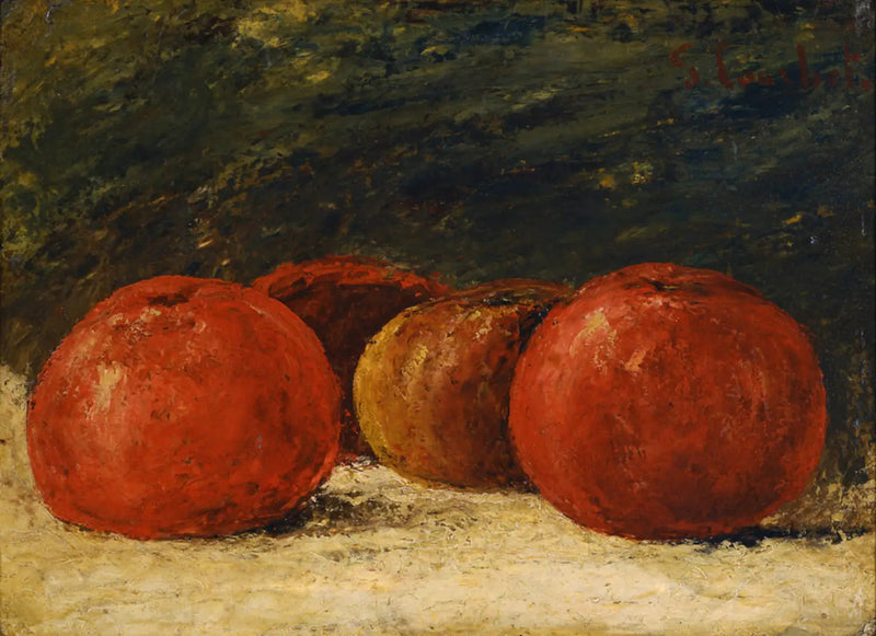 Äpfel - Gustave Courbet