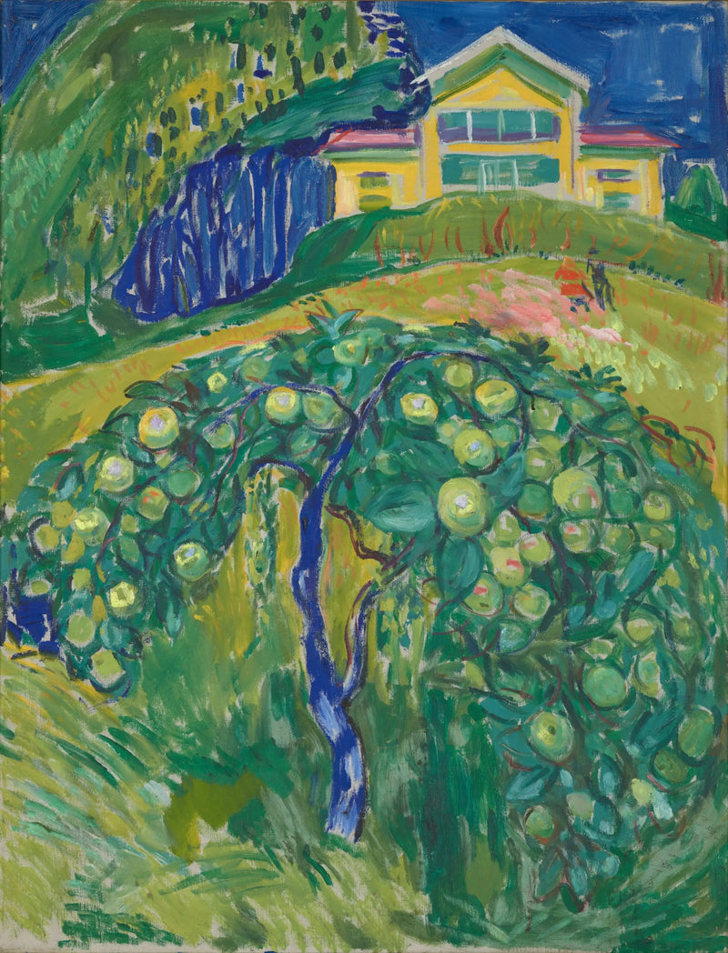 Apfelbaum im Garten - Edvard Munch
