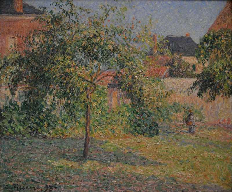 Apfelbaum auf der Wiese, Éragny - Camille Pissarro