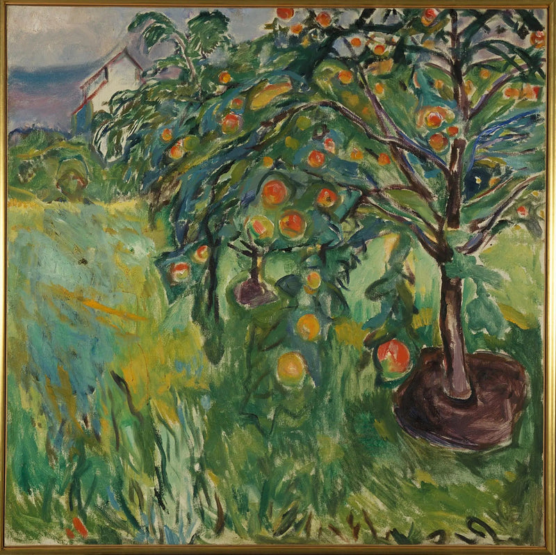 Apfelbaum neben dem Atelier - Edvard Munch