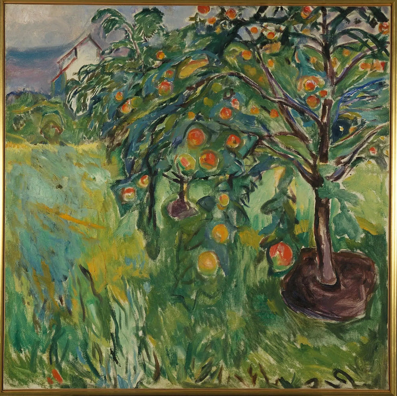 Apfelbaum neben dem Atelier - Edvard Munch