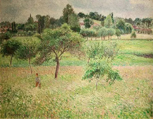Apfelbäume in Éragny - Camille Pissarro