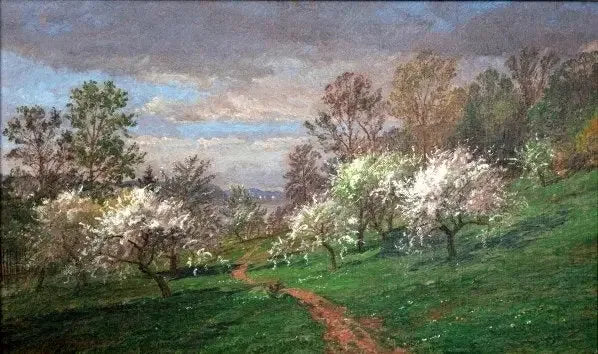 Pommiers en fleur - Jasper Francis Cropsey