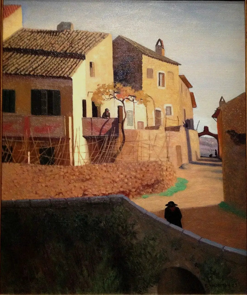 Pont à la romaine à Cagnes - Felix Vallotton