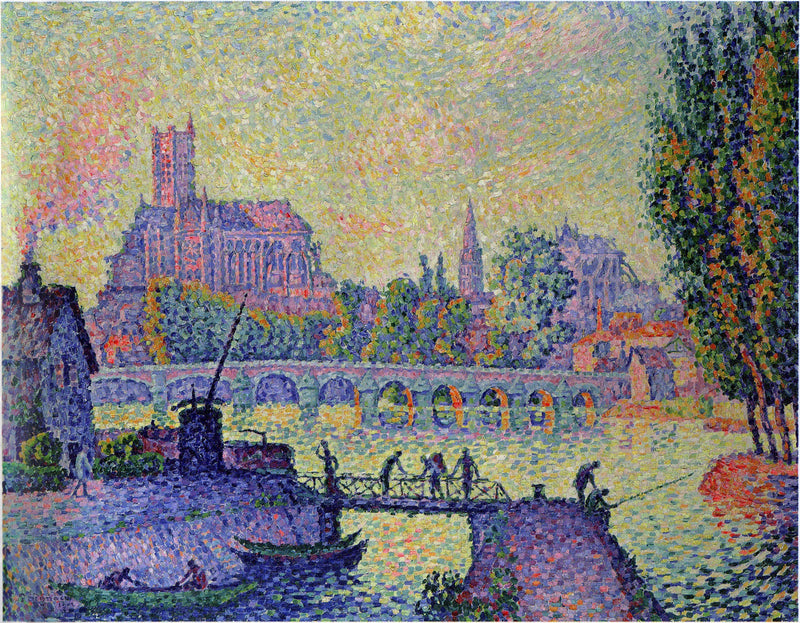 Brücke von Auxerre - Paul Signac